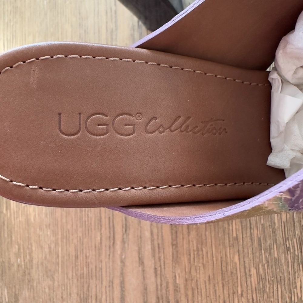 NWOB 🪩 UGG Premium Amadora Disco Platform Clog Mules-Made In Italy-Rare-Sz 7B - Picture 5 of 16